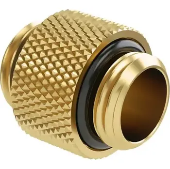 Zahradní hadice Barrow G1/4 (M-M) spojka 10mm zlatá (TB2D-02 go)