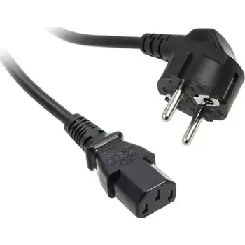 Napájecí kabel Kolink Síťový kabel SchuKo do zástrčky IEC C13 - 1.8 m černá (KKTP01)