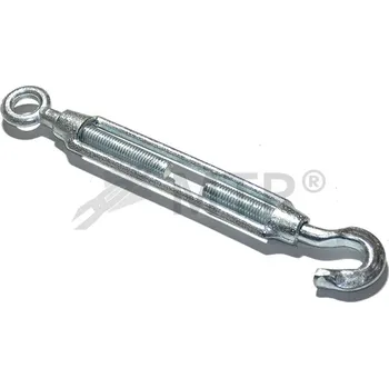 Šroub MTR Napínák litinový podobný DIN1480 oko-hák galvanický pozink Varianta: Napínák litinový podobný DIN1480 oko-hák M8 galv. Zn