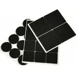 GEKO Samolepící plstěné podložky pod nábytek kulaté a čtvercové 28ks (G29812)