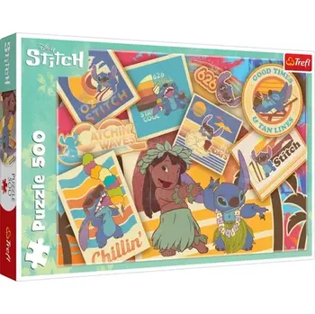 Trefl - Puzzle - LiloStitch: Razítka (37482)