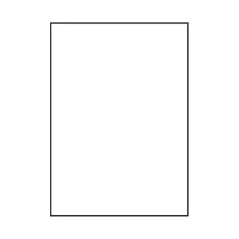 Samolepící etiketa Logo etikety 210mm x 297mm, A4, matné, fluorescenční mix, 1 etiketa, 170g/m2, baleno po 25 ks, pro laserové tiskárny (EL210BN53L)