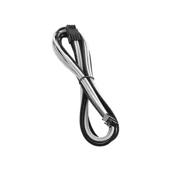 Kabel do PC CableMod PRO ModMesh RT-Series 8-Pin PCIe kabel pro ASUS ROG Seasonic (600 mm) - černo-bílá (CM-PRTS-8PCI-N60KKW-3PK-R)