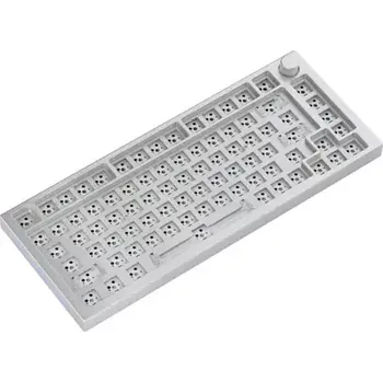 Glorious GMMK Pro White Ice barebone ANSI bílá (GLO-GMMK-P75-RGB-W)