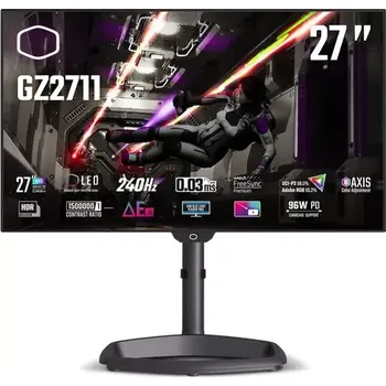 Monitor 27" Cooler Master GZ2711 černá (CMI-GZ2711-EK)