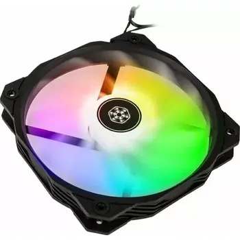 PC ventilátor SilverStone Shark Force ARGB černá (SST-SF160B-ARGB)