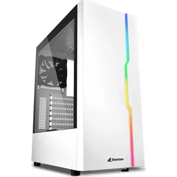PC skříň Sharkoon RGB SLIDER bílá (4044951032006)