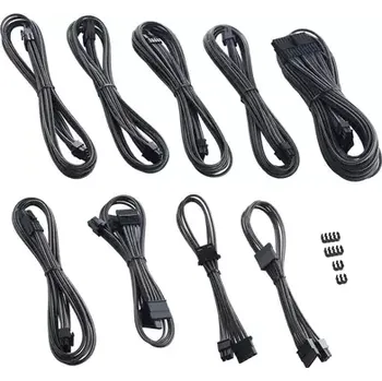 Kabel do PC CableMod PRO ModMesh RT-Series Kabel Kits pro ASUS ROG Seasonic - carbon (CM-PRTS-FKIT-NKC-R)