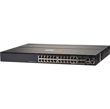 Switch HPE Aruba Networking 2930M 24G 1-slot Switch, 20× GbE RJ-45, 4× combo GbE RJ-45/SFP, 128Gbps, 95,2Mpps, spravovatelný, černý JL319A