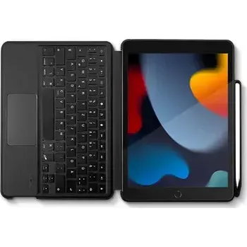 Počítač Epico Keyboard Case pouzdro s klávesnicí pro Apple iPad 10.2" Qwerty černá (43811101300006)