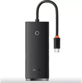 Datový kabel Baseus WKQX030301 Lite Series Hub 0.25 m černá (WKQX030301)