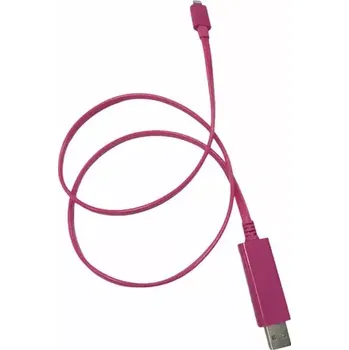 Datový kabel PureGear Kabel USB-A (M) - Lightning (M) 1.2 m fialová (816958018161)