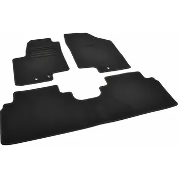 autokoberec Aroso 723841 Autokoberce textilní přesné černé - černé obšití - Hyundai iX20 (Typ OJ) (2010-2019) 5-sedadel (723841)