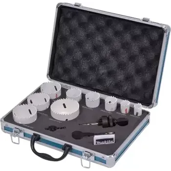Příslušenství k vrtačce Makita Sada děrovacích pil (12 ks) (D-47282)