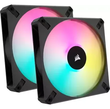 Počítačové chlazení Corsair AF Elite Series RGB 140 mm černá 2 ks (CO-9050156-WW)