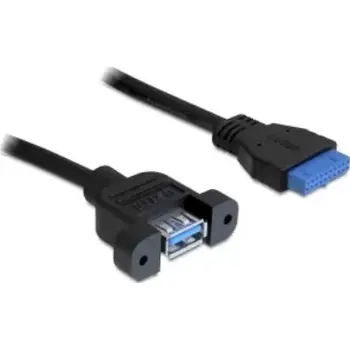 USB hub DeLock kabel interní 19pin USB 3.0 1 x USB 3.0 A samice (83118)
