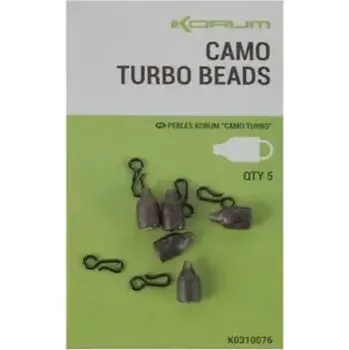 KORUM Zarážka Camo Turbo Bead 5ks (K0310076)