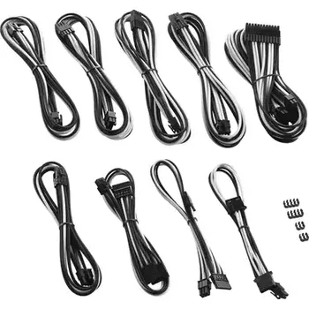 Kabel do PC CableMod PRO ModMesh C-Series Kabel Kit pro Corsair Rmi RMx - černo-bílá (CM-PCSR-FKIT-NKKW-R)