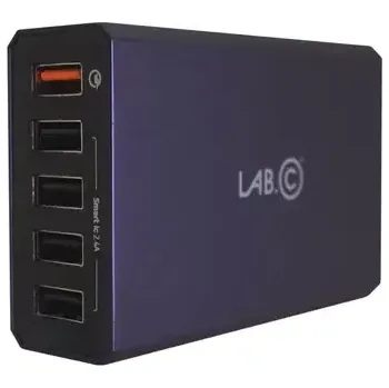 LAB.C X5 Pro nabíjecí adaptér modrá (LABC-596-NV)