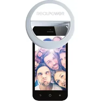 Selfie tyč RealPower EVA selfie light (4040895005410)