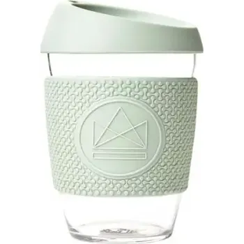 Neon Kactus Skleněný hrnek na kávu M 340 ml pistáciová (GC1217)