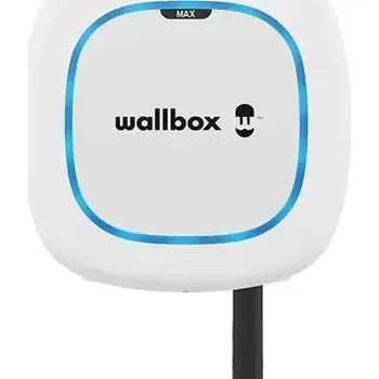 Nabíjecí stanice pro elektromobil Wallbox Pulsar Max 22kW/7m bílá (PLP2-M-2-4-9-001)