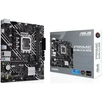 Základní deska ASUS PRIME H610M-K D4 ARGB (90MB1HN0-M0EAY0)