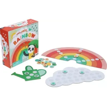Desková hra Petit Collage Kooperativní hra Rain, rain, rainbow (PTC644)