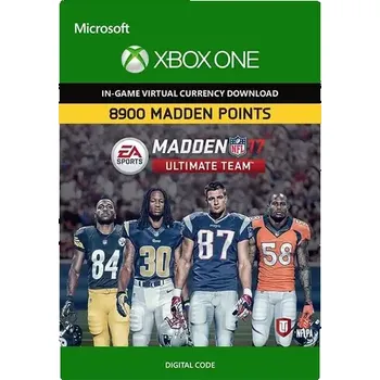 Hra pro Xbox XONE Madden NFL 17: MUT 8900 Madden Points (7F6-00050)