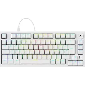 Klávesnice Sharkoon Skiller SGK25 bílá (4044951041817)