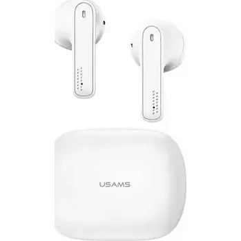 Sluchátka USAMS SM TWS Earbuds BT bílá (6958444924410)