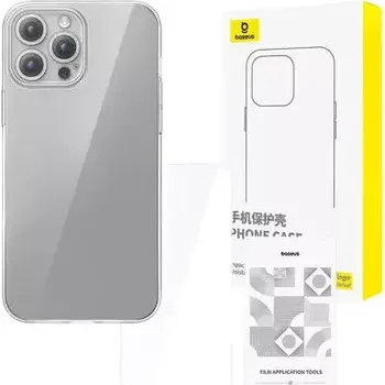 Pouzdro na mobilní telefon Baseus P60115400201-02 Pouzdro pro Apple iPhone 15 Pro čirá (P60115400201-02)