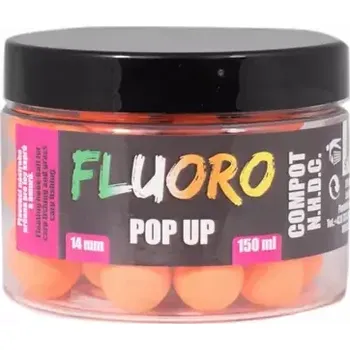 Boilies LK Baits Pop-Up Fluoro Boilies Compot NHDC 150ml 14mm (5050602)