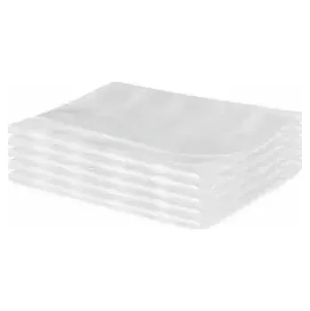 Úložný box Compactor Sada 5 ks průhledných přepravních sáčků se zipem na svetry a mikiny (3370910062823)