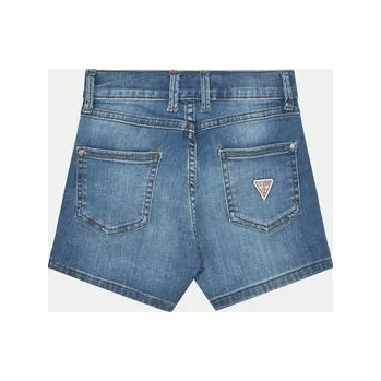 Dámské kraťasy Guess Džínové šortky J4RD20 D4CA0 Modrá Regular Fit 14Y