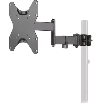 Televizní držák Neomounts FL40-450BL12/Držák displeje/na sloup,tyč 28-50 mm/23-42"/sklopný/3 čepy/VESA 200X200/nosn. 25kg/černý