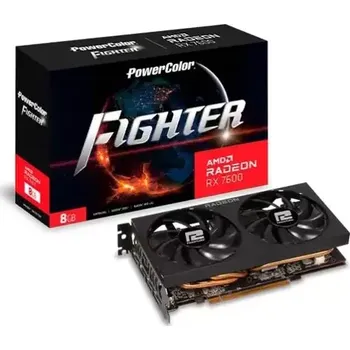 Grafická karta PowerColor Radeon RX 7600 Fighter 8GB (RX7600 8G-F)