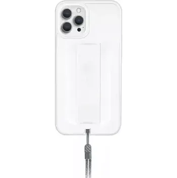 Pouzdro na mobilní telefon Uniq Hybrid Heldro Antimicrobial pouzdro pro Apple iPhone 12 12 Pro NATURAL FROST (čirá) (8886463675939)