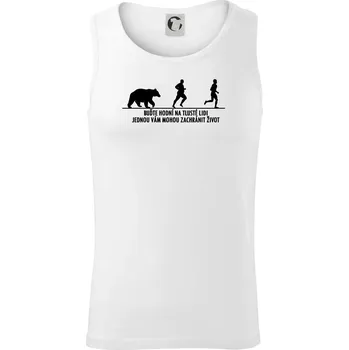 Buďte hodní na tlusté lidi - Tílko pánské Core - 2XL ( Bílá )