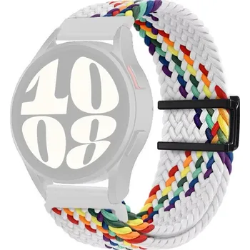 Řemínek na hodinky Nylonový řemínek Ricardo, bílý, Quick Release - 22 mm