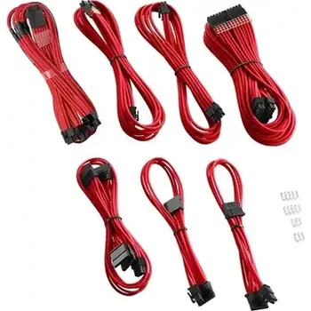 Kabel do PC CableMod PRO ModMesh RT-Series Cable set pro RMi a RMx červené (CM-PCSR-16P3KIT-NKR-R)