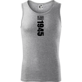 Limited edition 1945 pruh - Tílko pánské Core - XL ( Tmavě šedý melír )