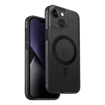 Pouzdro na mobilní telefon Uniq Hybrid LifePro Xtreme (AF) Magclick Charging zadní kryt pro Apple iPhone 14 - SMOKE (kouřová) (8886463681152)