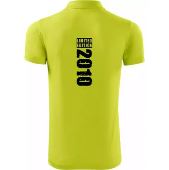 Pánská košile Limited edition 2010 pruh - Polokošile Victory sportovní (dresovina) - XL ( Limetková )