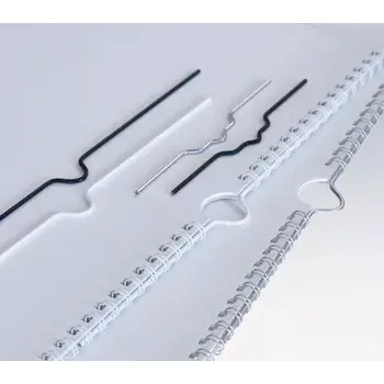 Vázací hřbet RENZ Háčky 350 mm stříbré do kalendářové vazby (FKVH350-stribrne)