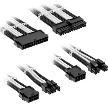 Počítačový zdroj Kolink Sada prodlužovacích opletených kabelů Core Standard černo-bílá (CORESTANDARD-EK-BWH)