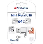 Verbatim Store 'n' Go Mini Metal 64GB stříbrná (49841)