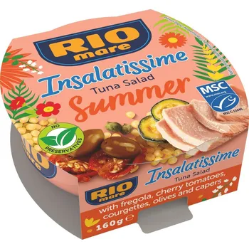 Rio Mare Insalatissime Summer Tuňákový salát s těstovinami fregola a zeleninou
