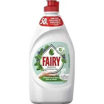 Mycí prostředek Fairy Sensitive Teatree Mint 450 ml (4015400956358)