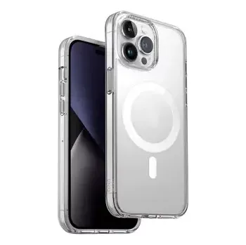 Pouzdro na mobilní telefon Uniq Hybrid LifePro Xtreme (AF) Magclick Charging zadní kryt pro Apple iPhone 14 Pro - DOVE (čirá) (8886463681244)